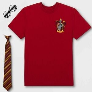 Wizarding World of Harry Potter Gryffindor Graphic Tee T-Shirt Women's XXL Red